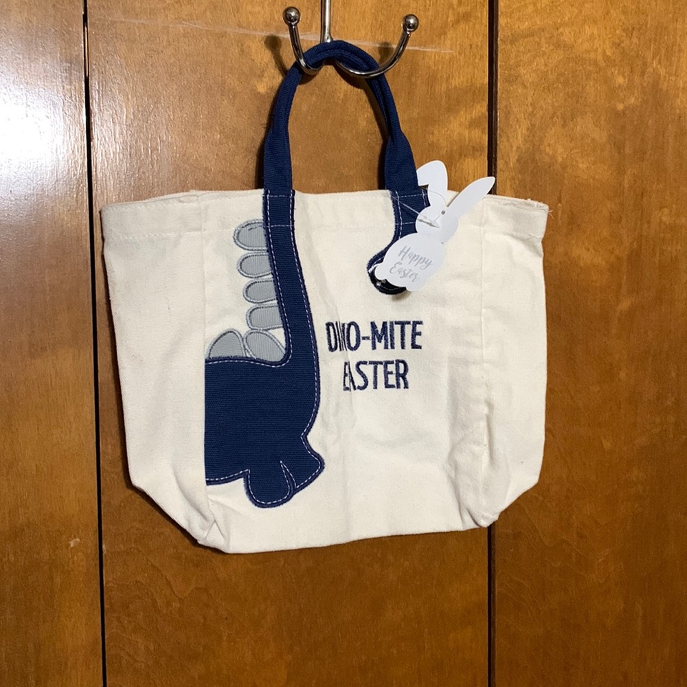 CANVAS EASTER BAG- Dinosaur 🦕